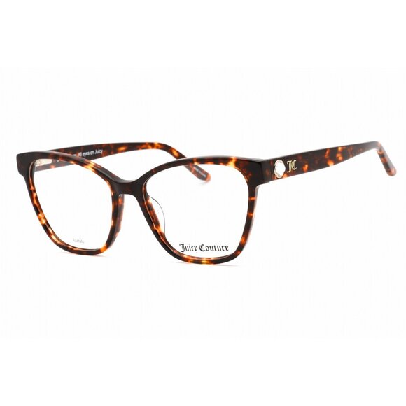 JUICY COUTURE JU215-086-52 Eyeglasses Size 52mm 16mm 140mm havana Women
